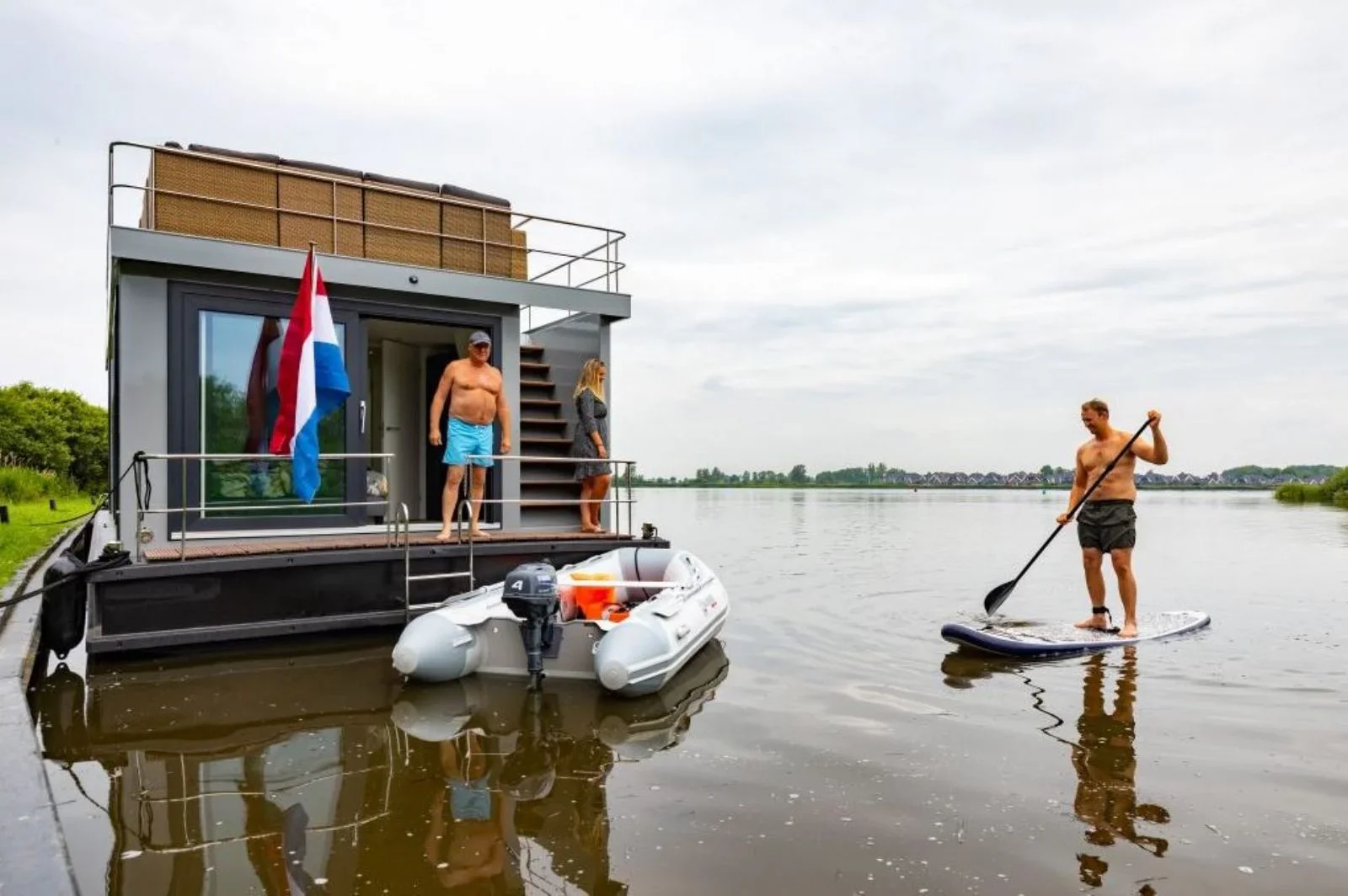 Yachtcharter Sneek - Houseboat-1